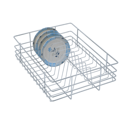 PLATE BASKET (6″ HEIGHT X 17″ WIDTH X 20″ DEPTH) STAINLESS STEEL