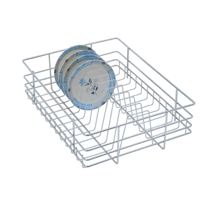 PLATE BASKET (6″ HEIGHT X 12″ WIDTH X 20″ DEPTH) STAINLESS STEEL