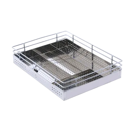 THINK SPACE SHEET CUTLERY BASKET (4″ HEIGHT X 17″ WIDTH X 20″ DEPTH) 6MM WIRE