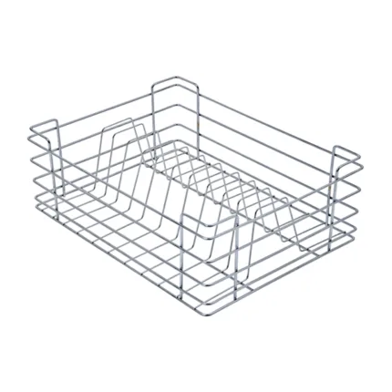 Thali Basket (8″ Height X 21″ Width X 20″ Depth) 5mm wire Stainless Steel