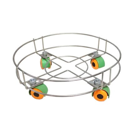 Homecare Stainless Steel Gas Cylinder Trolley Wheels