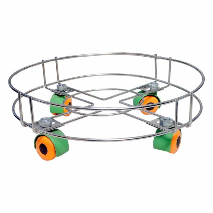 Homecare Stainless Steel Gas Cylinder Trolley Wheels
