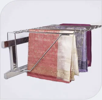 Cloth Rack Steel Saree Pullout
