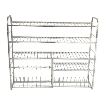 Homecare Stainless Steel Kitchen Utensils Rack