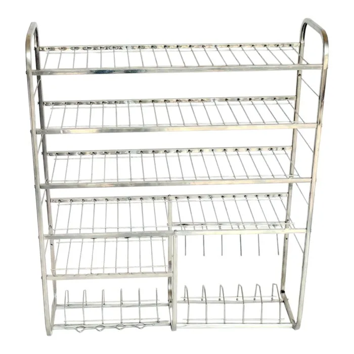 Homecare Stainless Steel Kitchen Utensils Rack