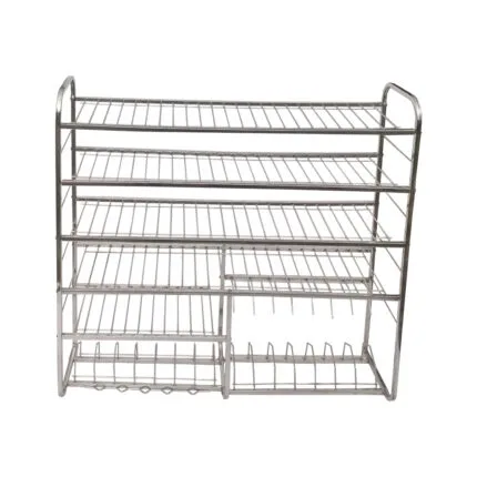 Homecare Stainless Steel Kitchen Utensils Rack