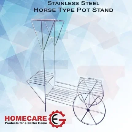 Homecare-Stainless-Steel-Horse-Type-Pot-Stand